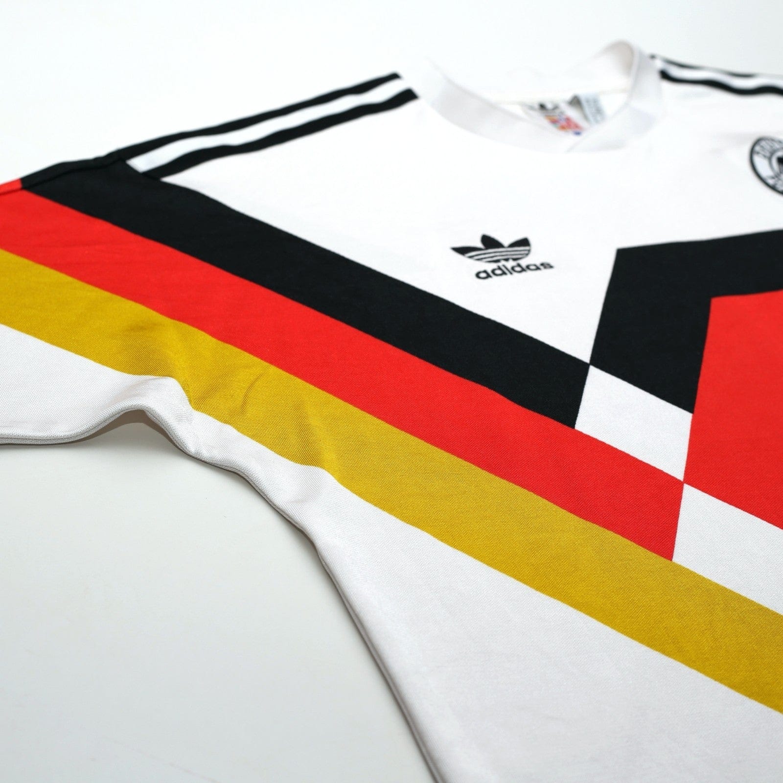 1990 Matthaus #10 Germany Retro adidas Originals Football Shirt (M/L) Italia 90