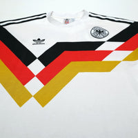 1990 Matthaus #10 Germany Retro adidas Originals Football Shirt (M/L) Italia 90