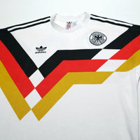 1990 Matthaus #10 Germany Retro adidas Originals Football Shirt (M/L) Italia 90