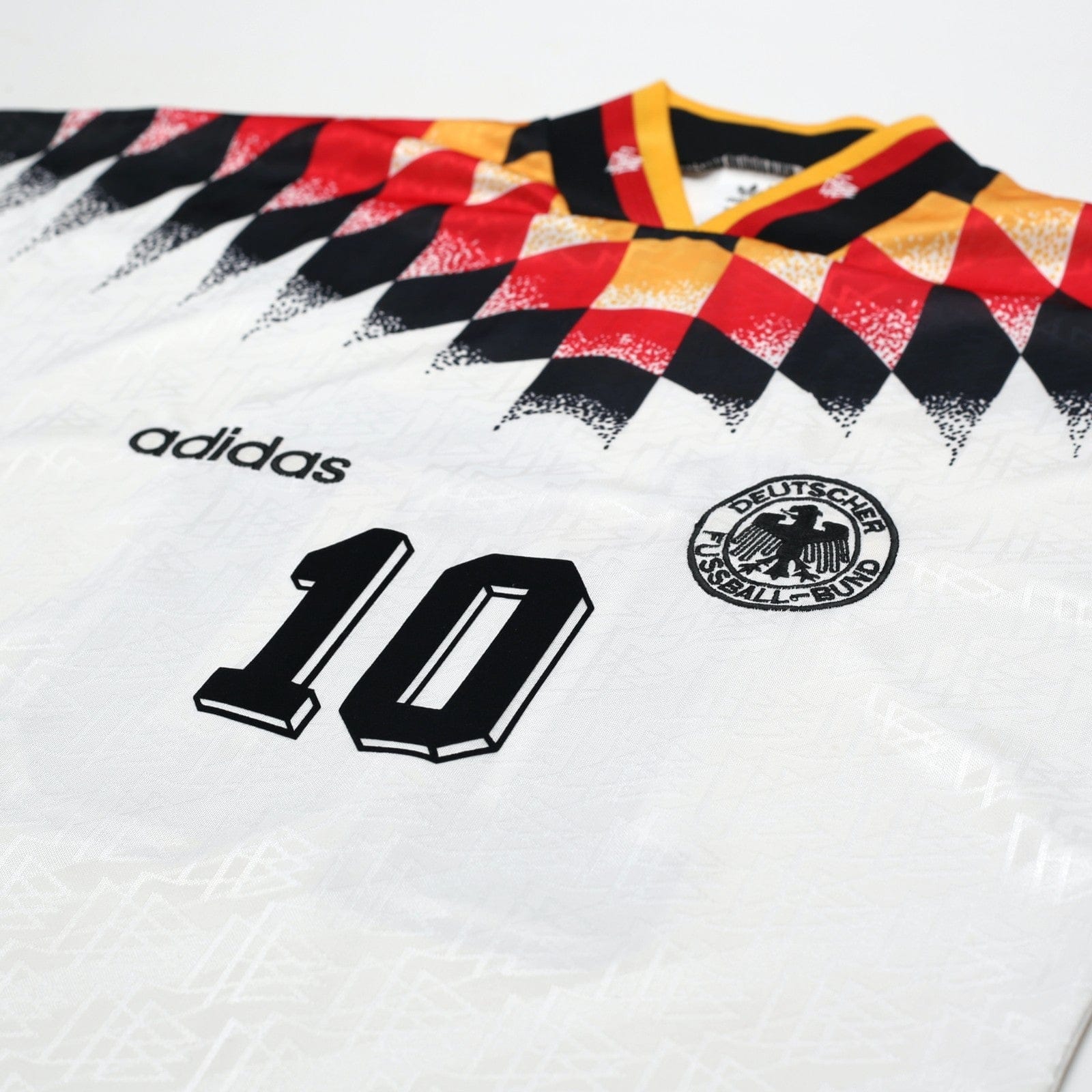 1990 Matthaus #10 Germany Vintage adidas Football Shirt (S) USA 94