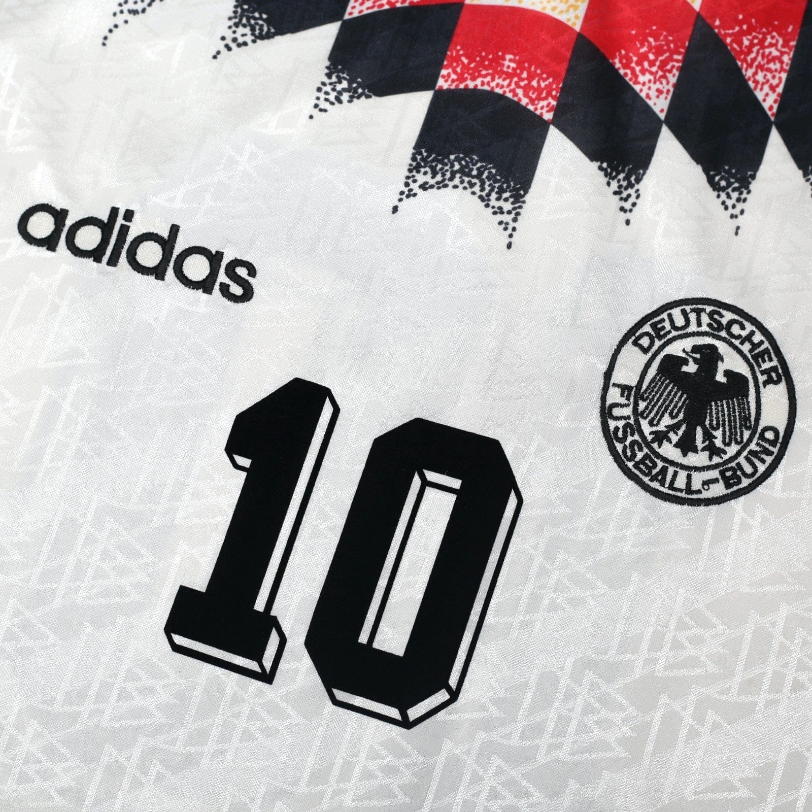 1990 Matthaus #10 Germany Vintage adidas Football Shirt (S) USA 94