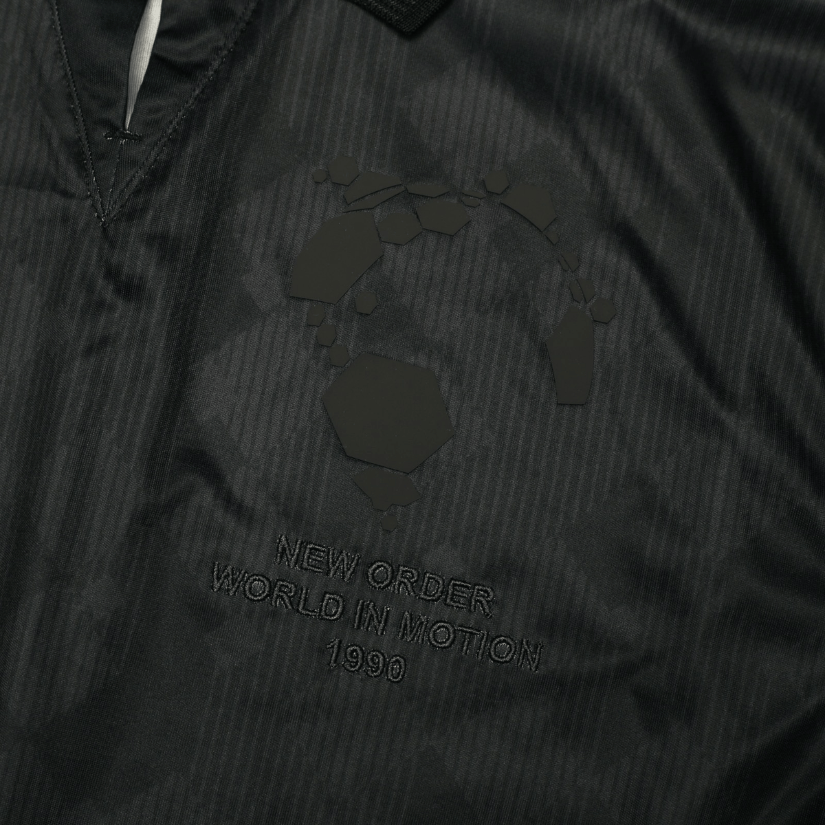 1990 New Order x Umbro Retro Blackout Football Shirt (S) Italia 90 England