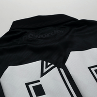 1990 New Order x Umbro Retro Blackout Football Shirt (S) Italia 90 England