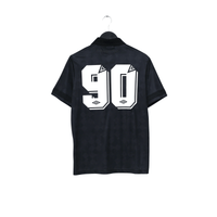 1990 New Order x Umbro Retro Blackout Football Shirt (S) Italia 90 England