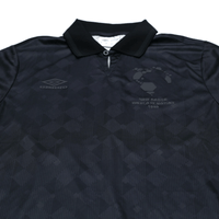 1990 New Order x Umbro Retro Blackout Football Shirt (S) Italia 90 England