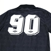 1990 New Order x Umbro Retro Blackout Football Shirt (S) Italia 90 England