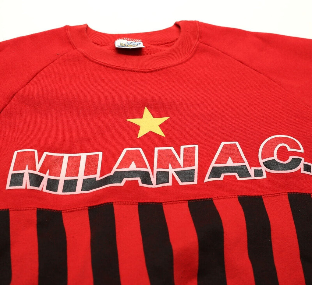 1990's AC MILAN Vintage Le Felpe Dei Grandi Club Football Sweatshirt (M)