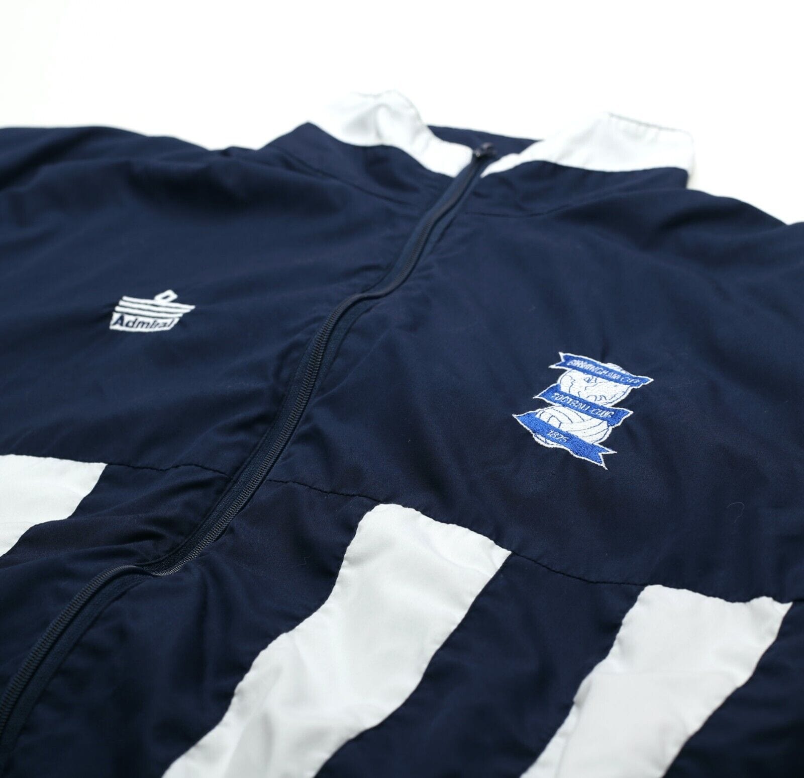 1990's BIRMINGHAM CITY Vintage Admiral Football Track Top Jacket (S)