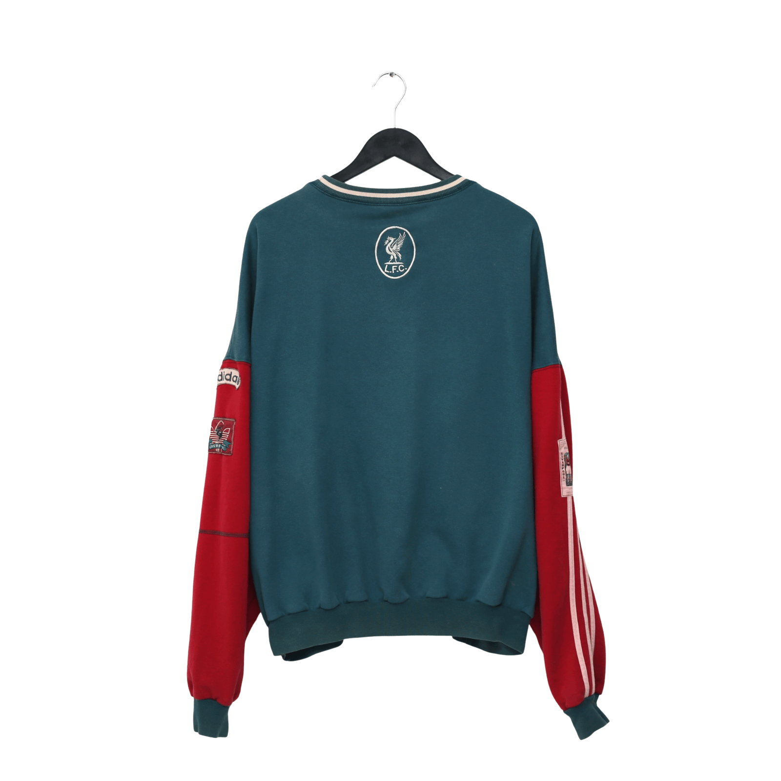 1990's Liverpool Vintage adidas Djurgarden 1948 Sweatshirt (XL) 44/46