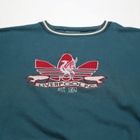 1990's Liverpool Vintage adidas Djurgarden 1948 Sweatshirt (XL) 44/46