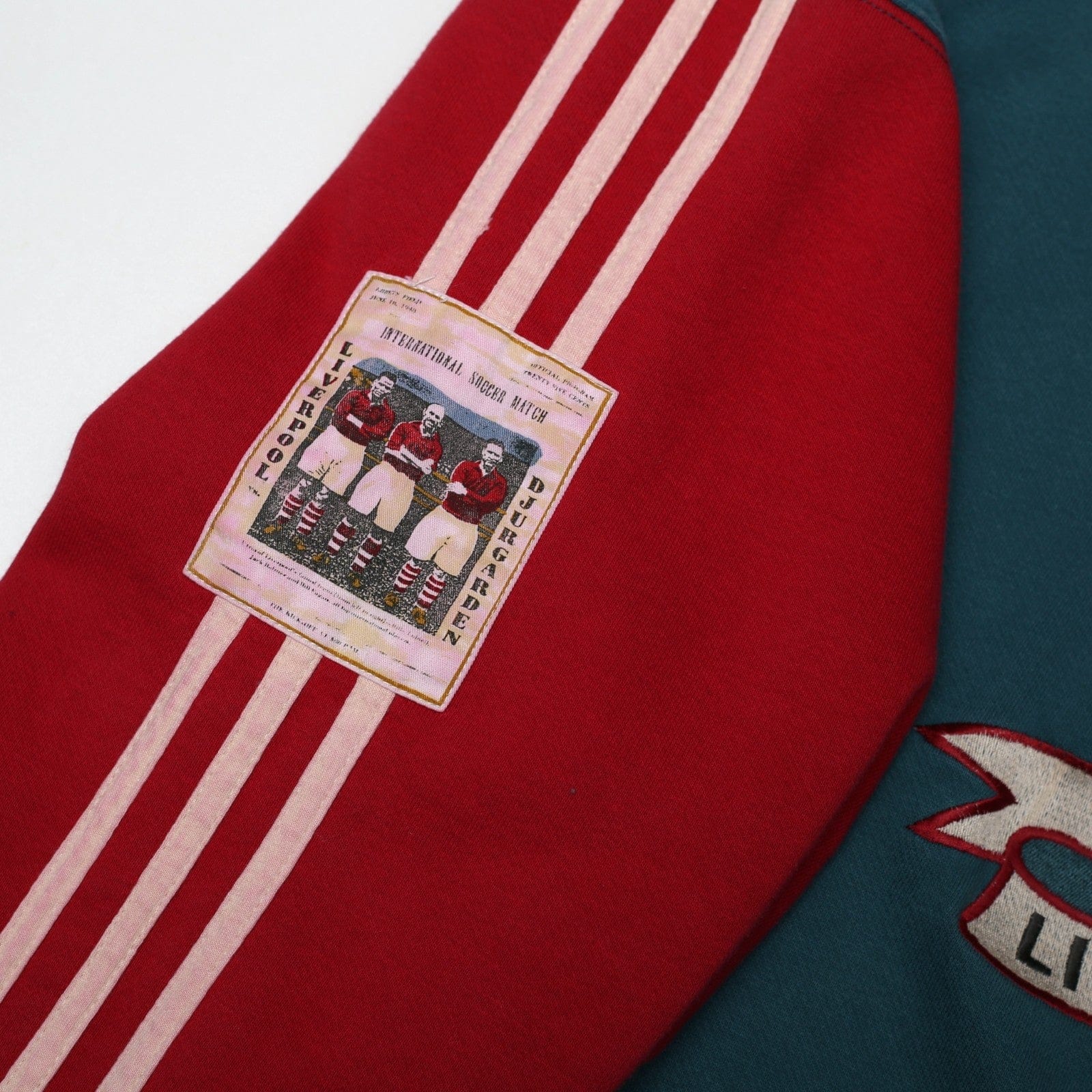 1990's Liverpool Vintage adidas Djurgarden 1948 Sweatshirt (XL) 44/46