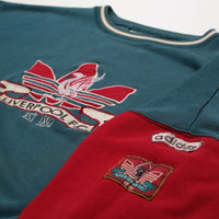 1990's Liverpool Vintage adidas Djurgarden 1948 Sweatshirt (XL) 44/46