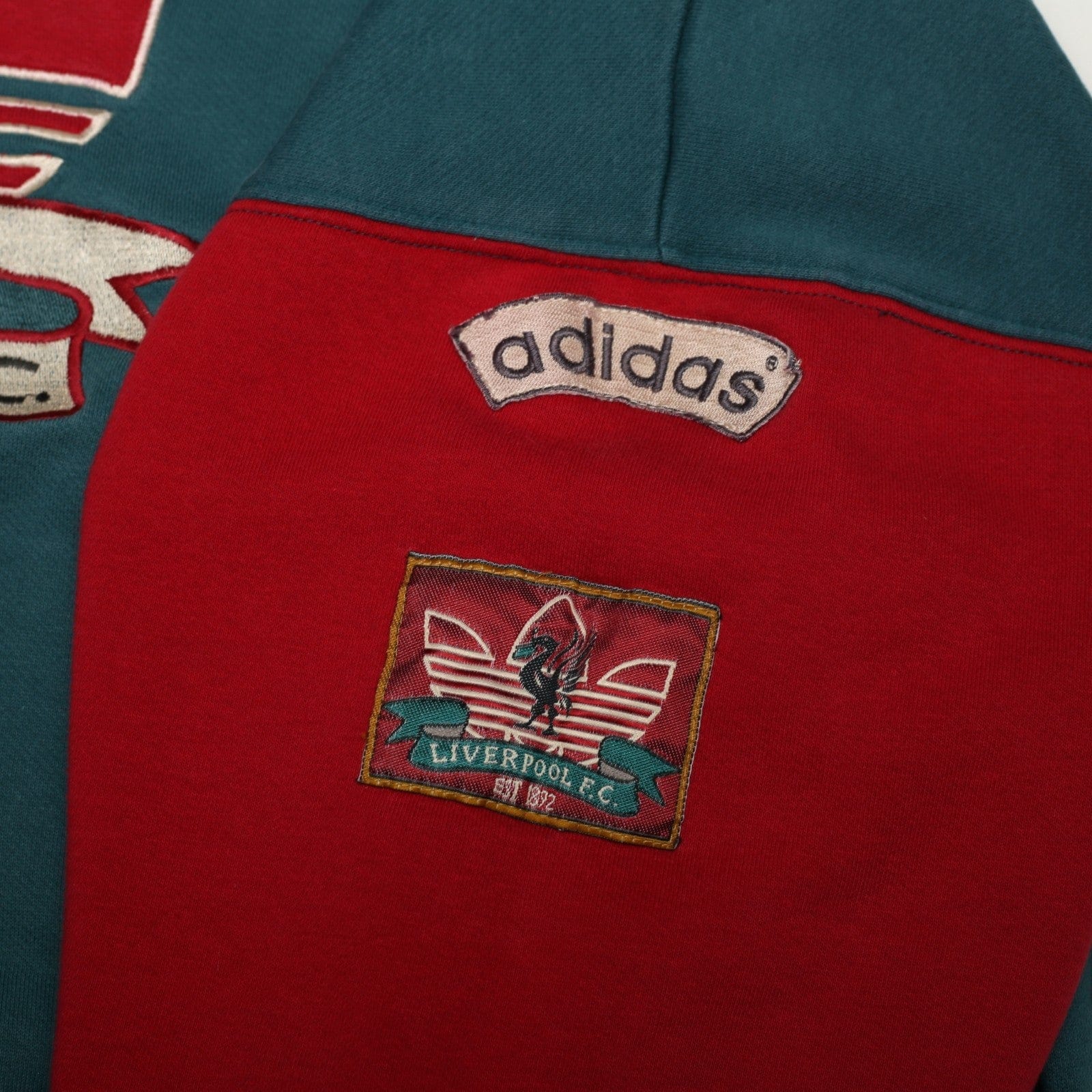 1990's Liverpool Vintage adidas Djurgarden 1948 Sweatshirt (XL) 44/46