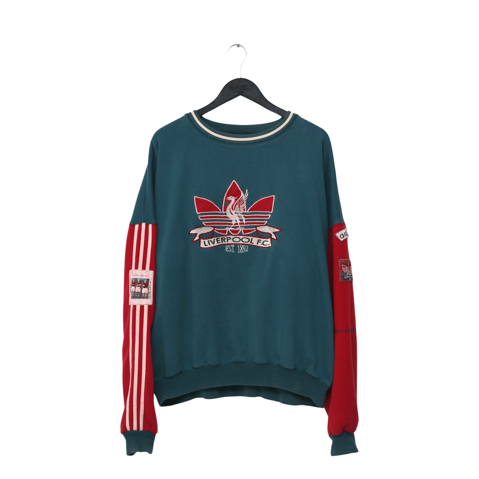 1990's Liverpool Vintage adidas Djurgarden 1948 Sweatshirt (XL) 44/46
