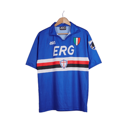 1990 Sampdoria home shirt L Excellent