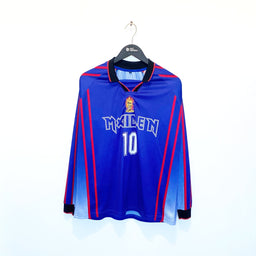1990s IRON MAIDEN FC Vintage Long Sleeve Football Shirt (L) Possibly 1995