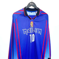 1990s IRON MAIDEN FC Vintage Long Sleeve Football Shirt (L) Possibly 1995
