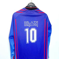 1990s IRON MAIDEN FC Vintage Long Sleeve Football Shirt (L) Possibly 1995