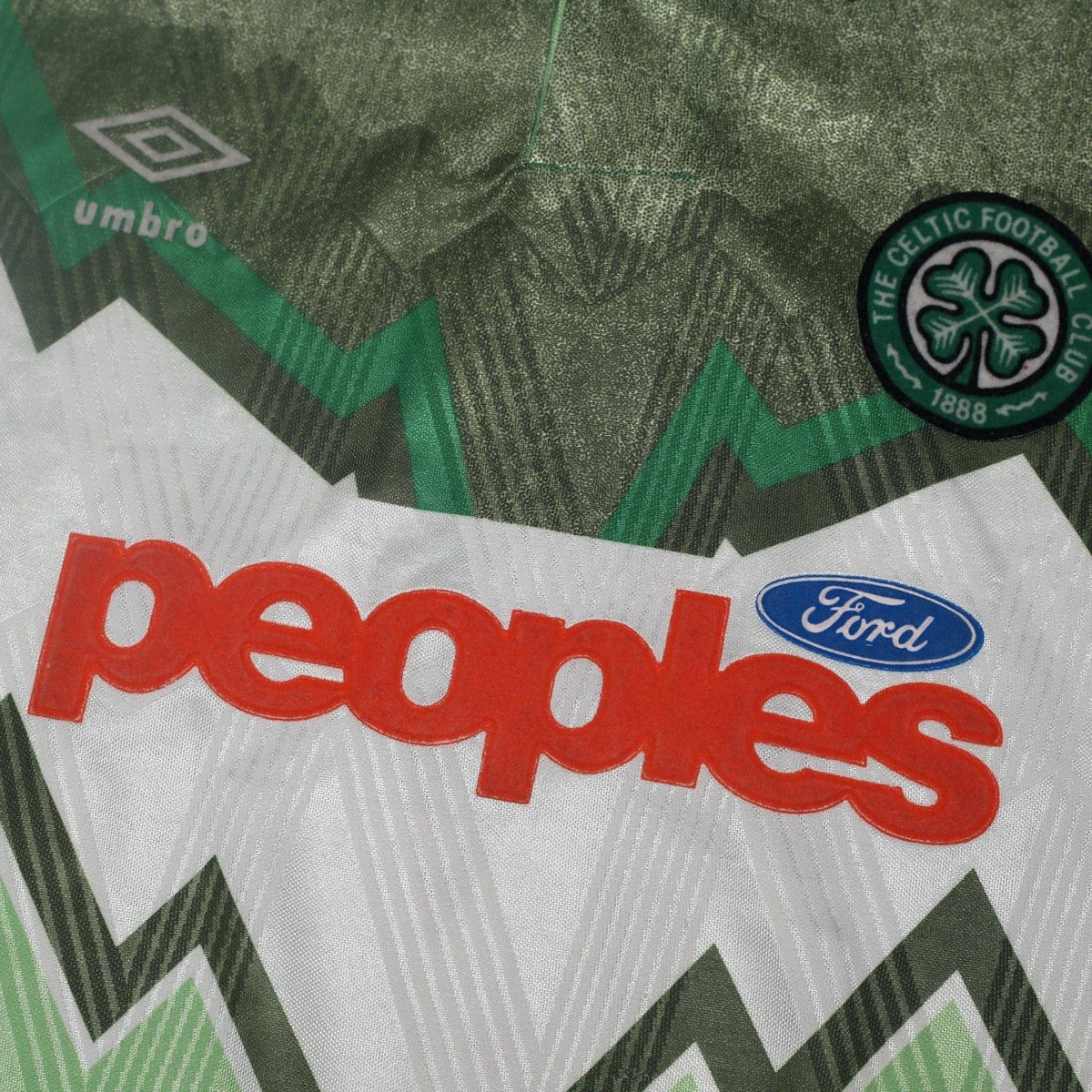 1991/92 Celtic Vintage Umbro Away Football Shirt (XL)