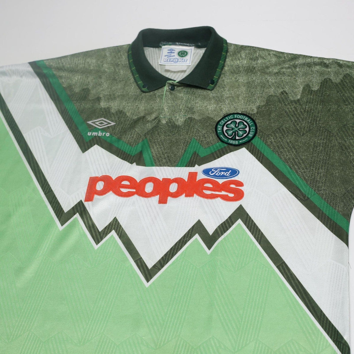 1991/92 Celtic Vintage Umbro Away Football Shirt (XL)