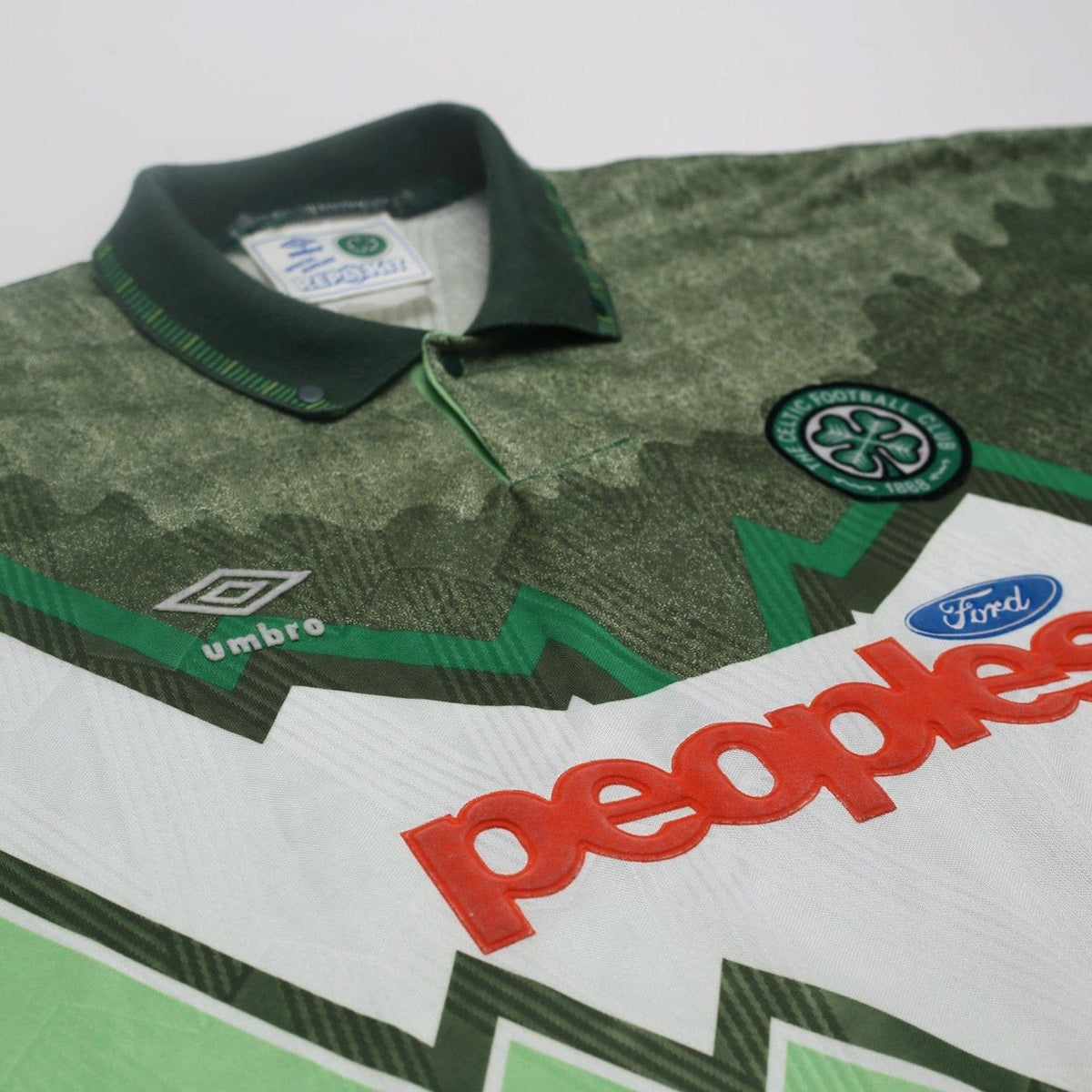 1991/92 Celtic Vintage Umbro Away Football Shirt (XL)