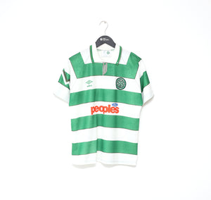 1991/92 CELTIC Vintage Umbro Home Football Shirt Jersey (M) Nicholas T -  Football Shirt Collective
