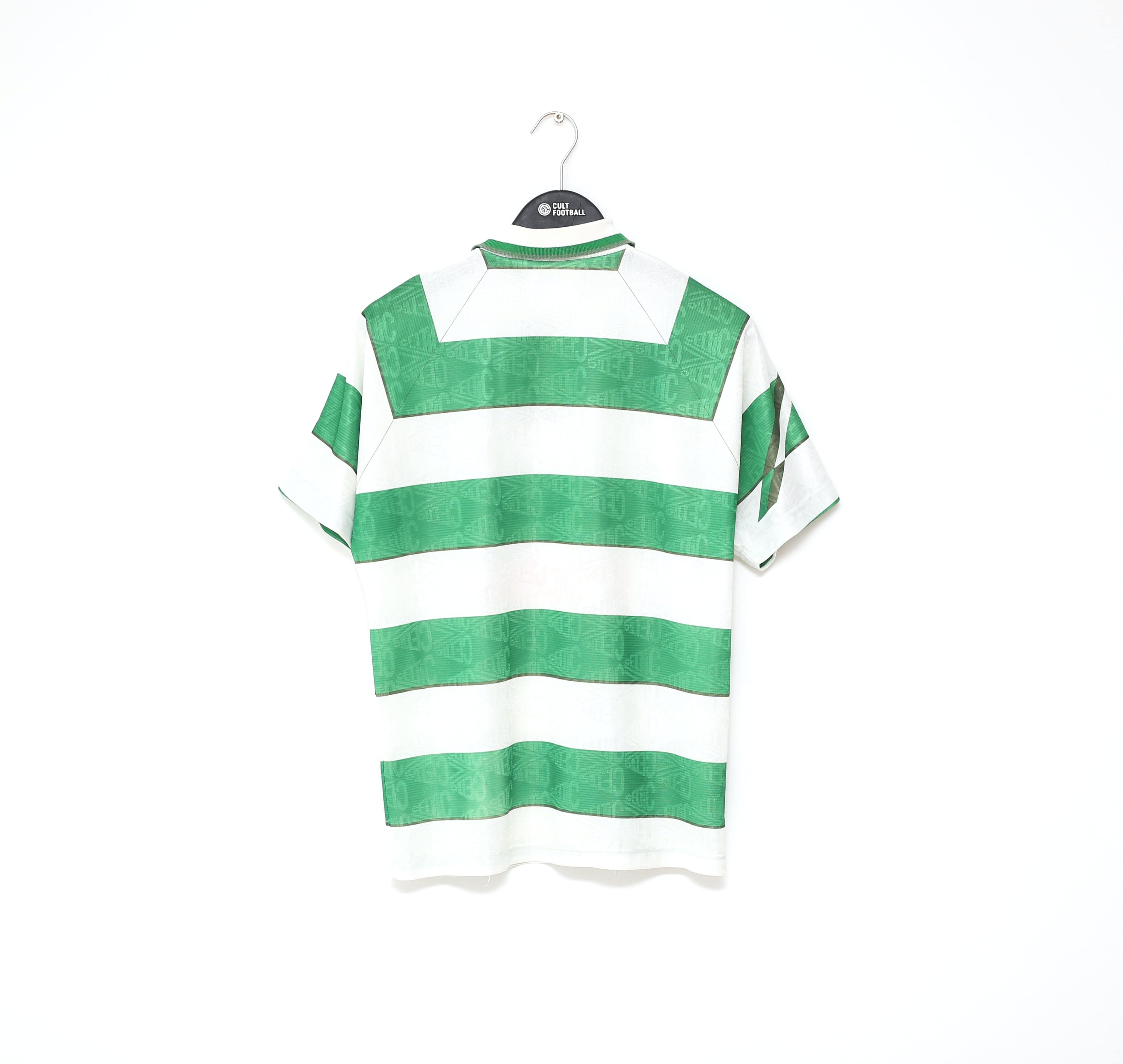 Retro Celtic Home Jersey 1991/92 By Umbro | Celtic