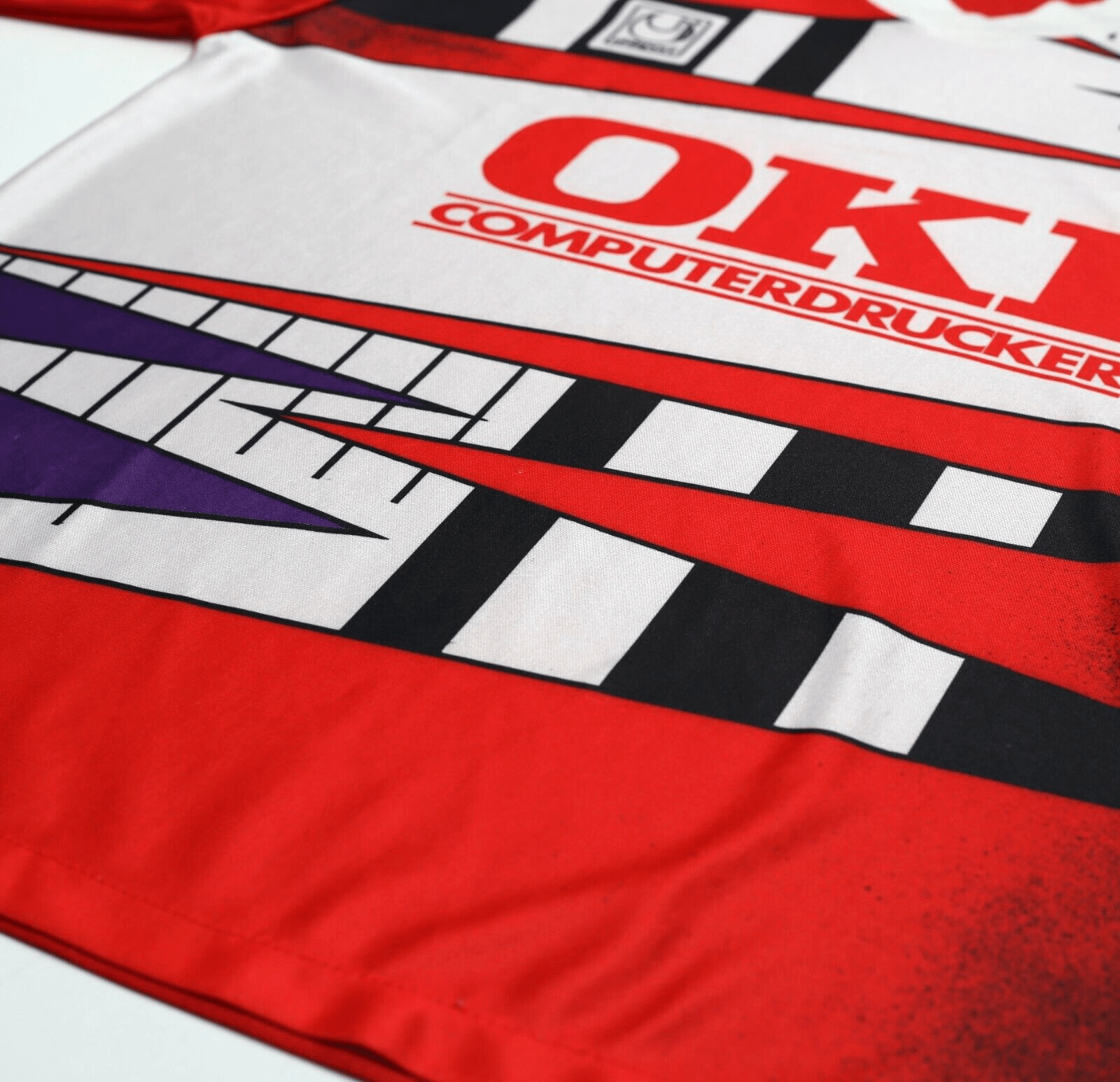 1991/92 KAISERSLAUTERN Vintage Uhlsport Home Football Shirt Jersey (M)