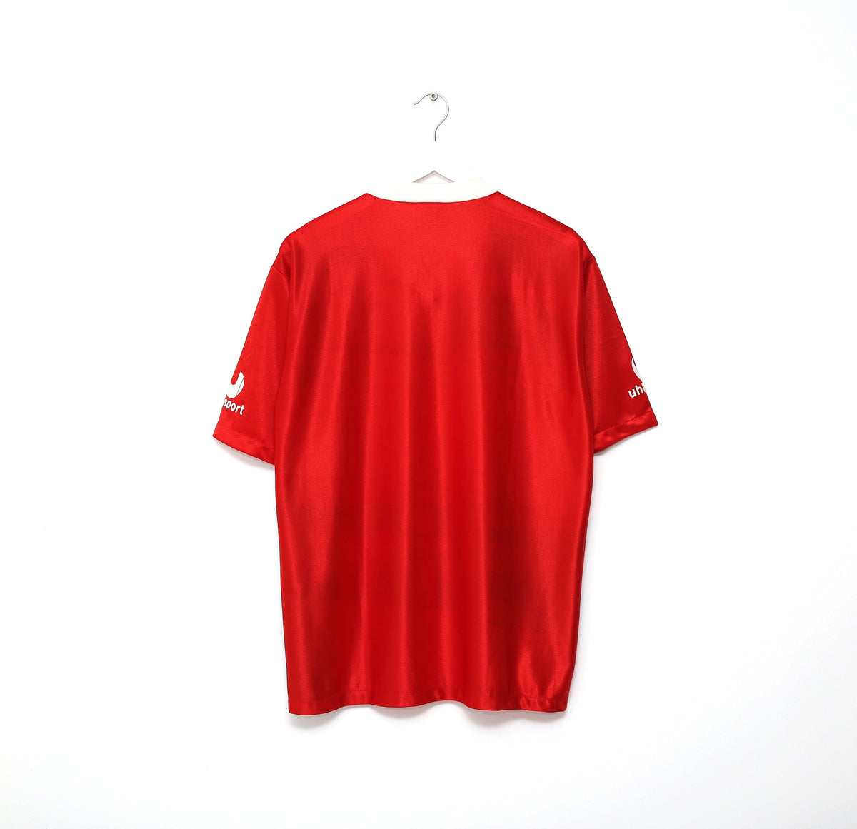 1991/92 KAISERSLAUTERN Vintage Uhlsport Home Football Shirt Jersey (M)