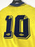 1991/92 LINEKER #10 Tottenham Hotspur Vintage Umbro Away Football Shirt (L)