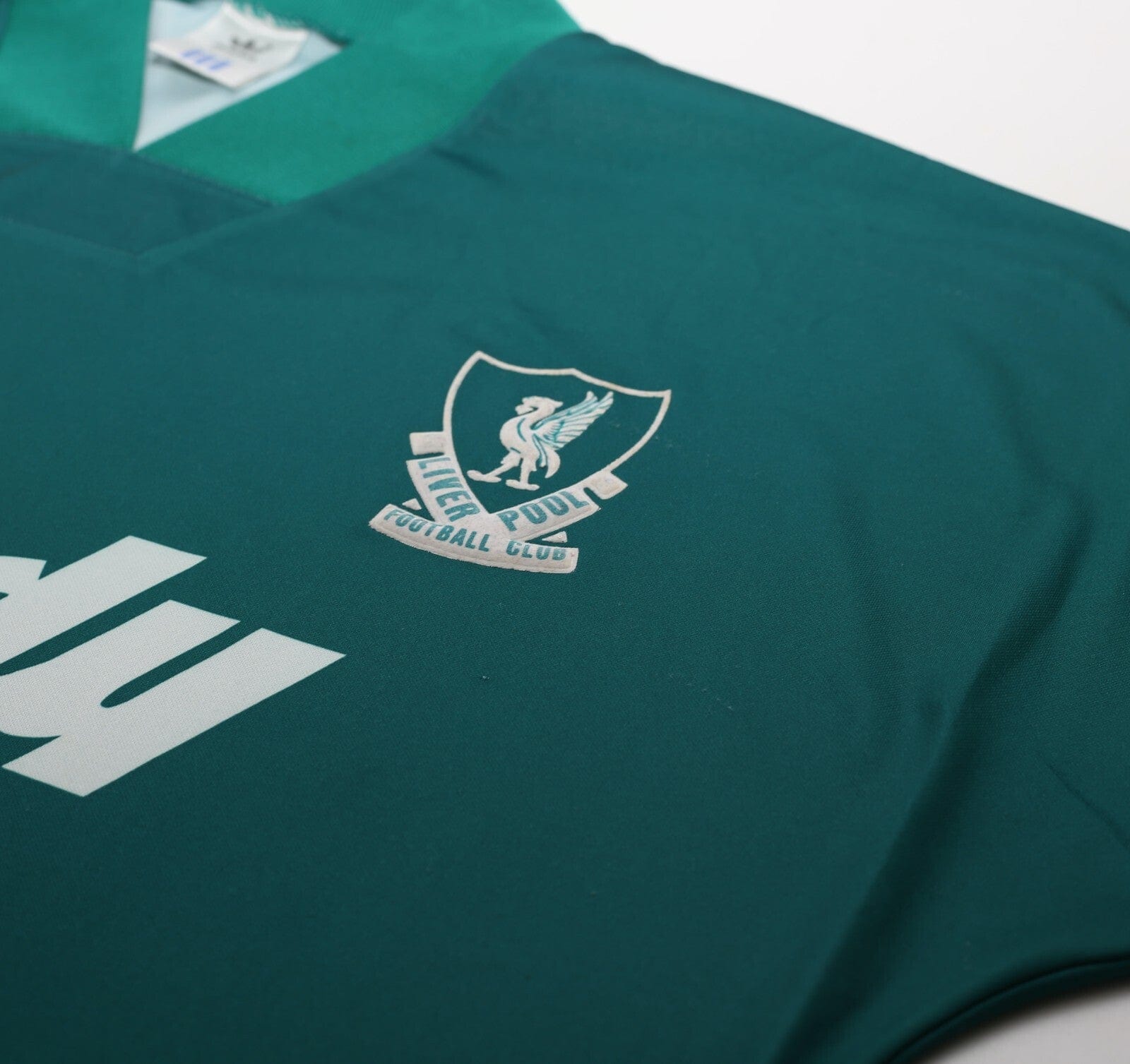 1991/92 LIVERPOOL Vintage adidas Away Football Shirt 42/44 (L) CANDY