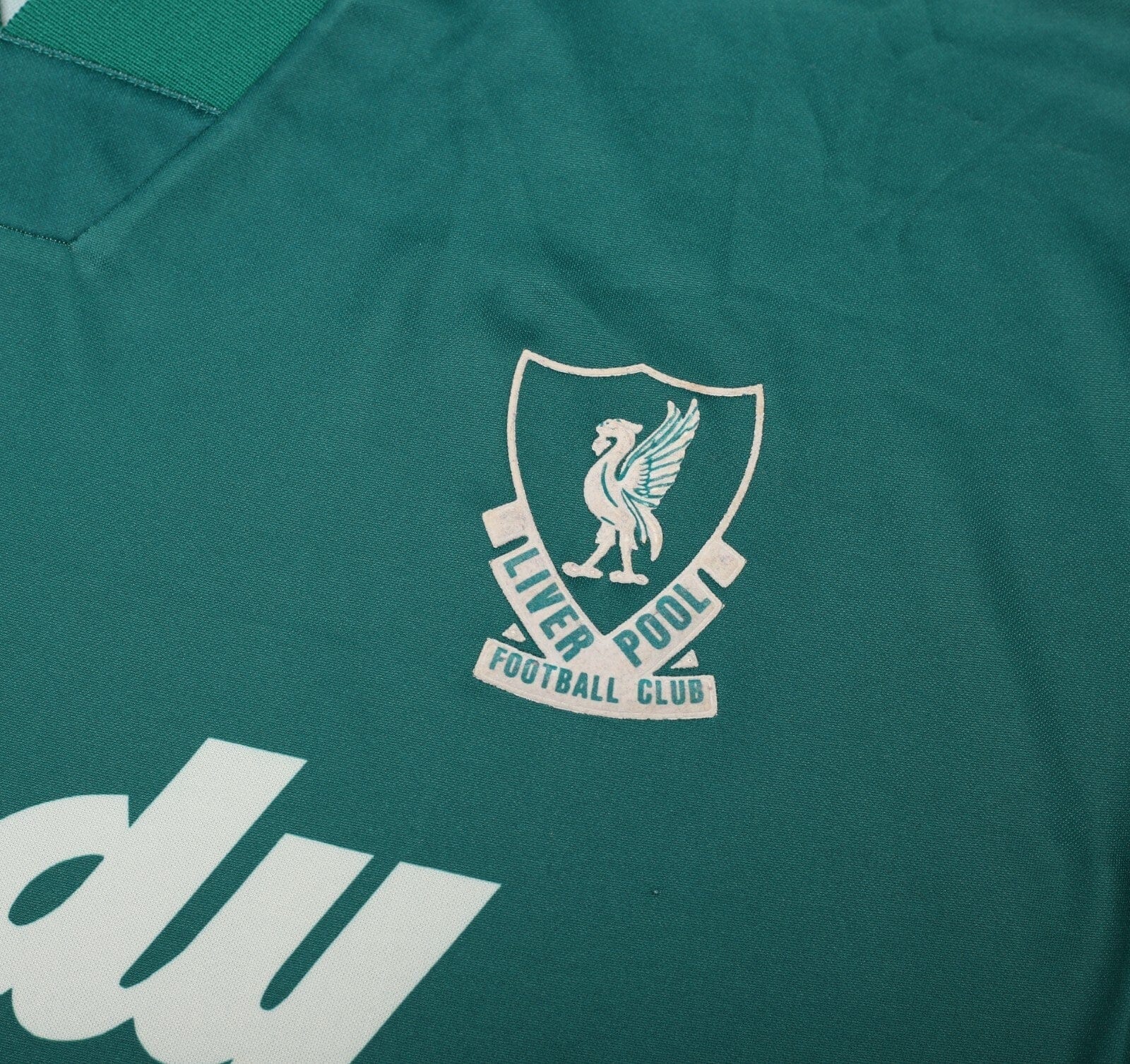 1991/92 LIVERPOOL Vintage adidas Away Football Shirt 42/44 (L) CANDY