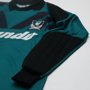 1991/92 Liverpool Vintage adidas Equipment GK Football Shirt 38/40 (M) CANDY