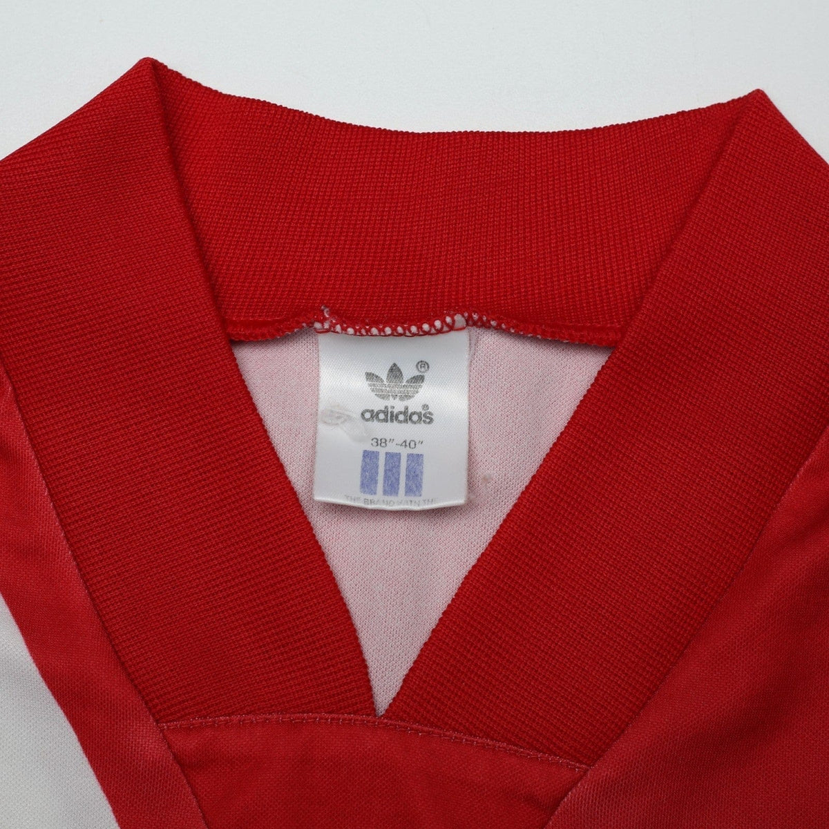 1991/92 Liverpool Vintage adidas Equipment Home Football Shirt 38/40 (M) CANDY