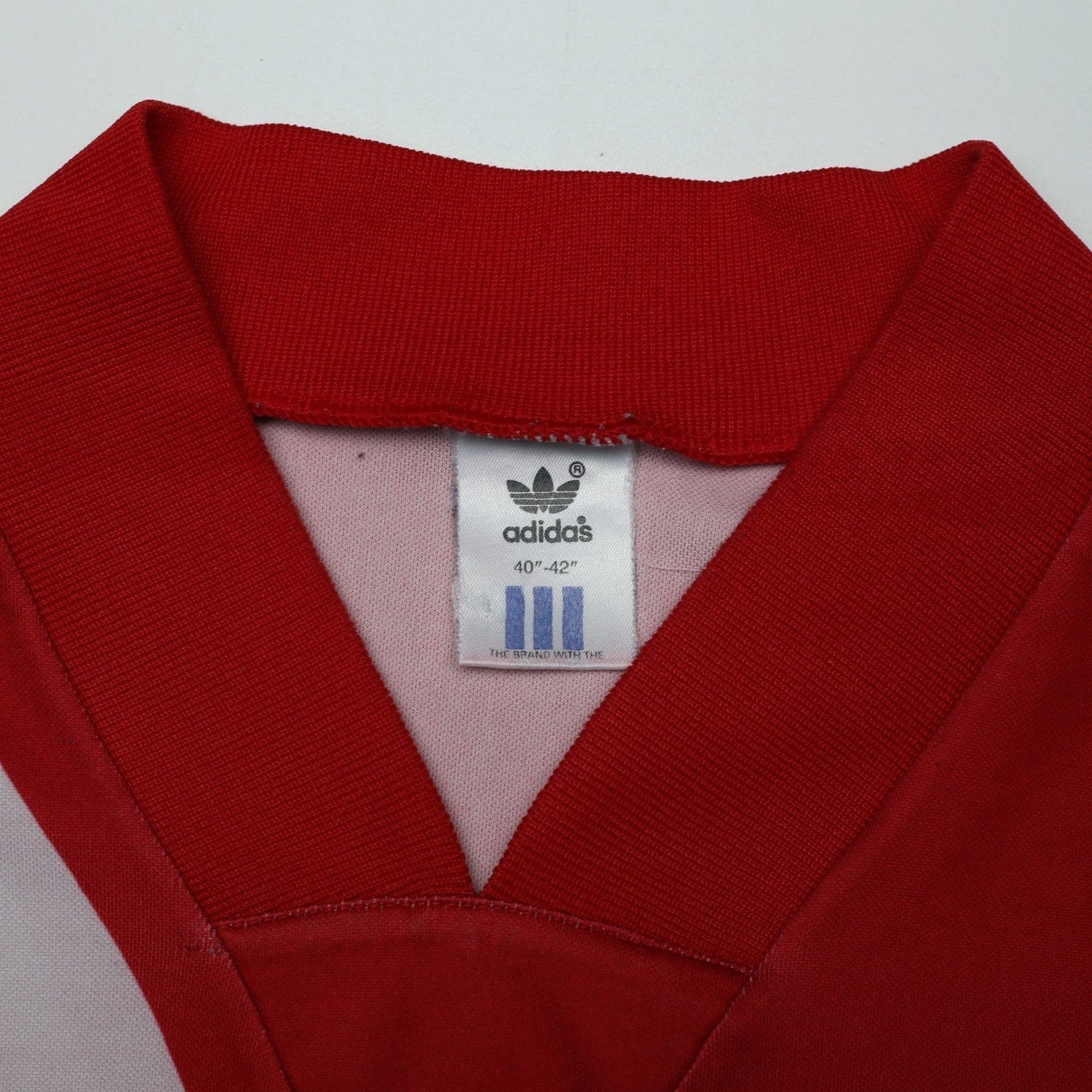1991/92 Liverpool Vintage adidas Equipment Home Football Shirt 40/42 (L) CANDY