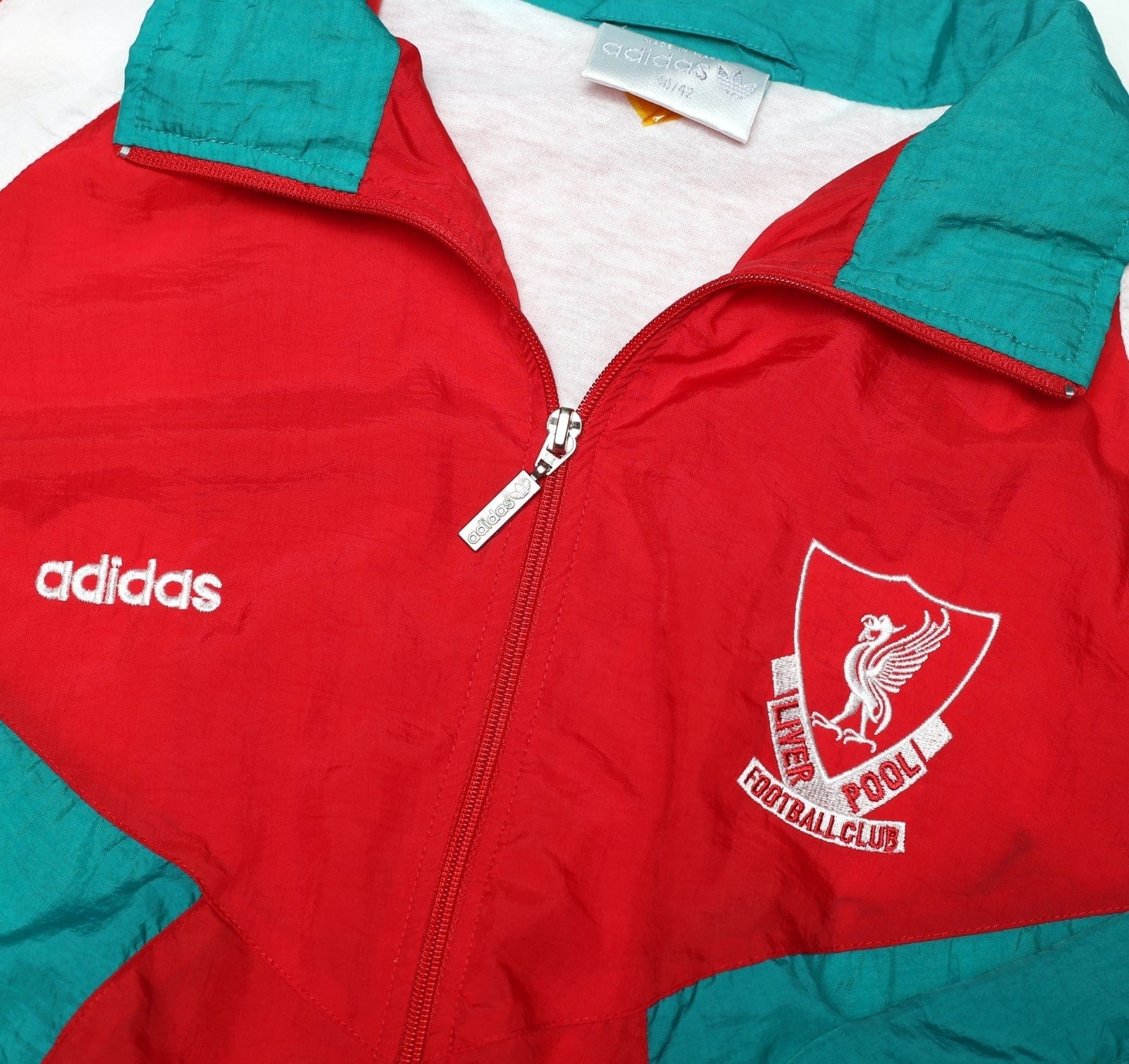 1991/92 LIVERPOOL Vintage adidas Full Football Tracksuit (L/XL) 40/42 MINT