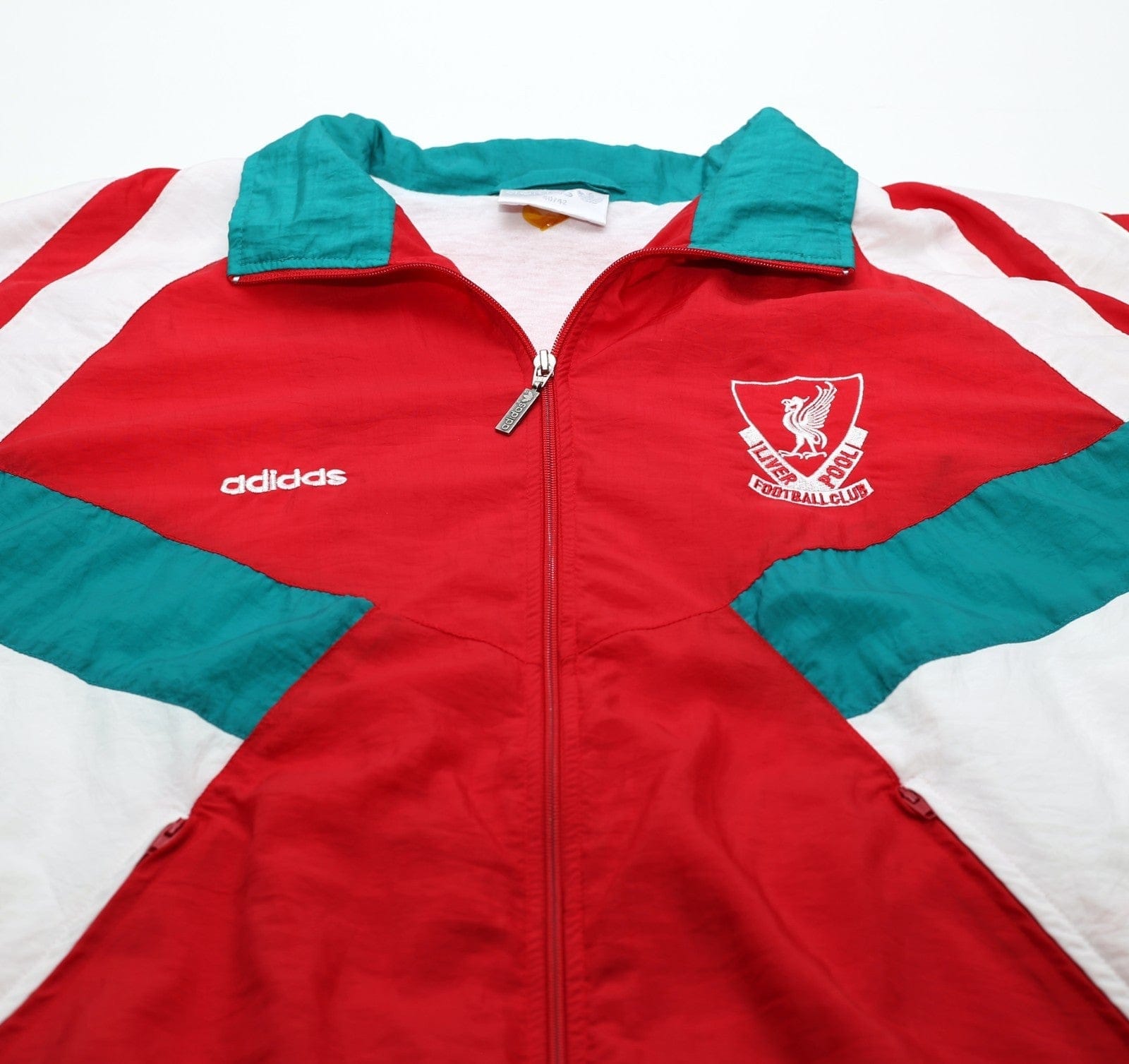 1991/92 LIVERPOOL Vintage adidas Full Football Tracksuit (L/XL) 40/42 MINT