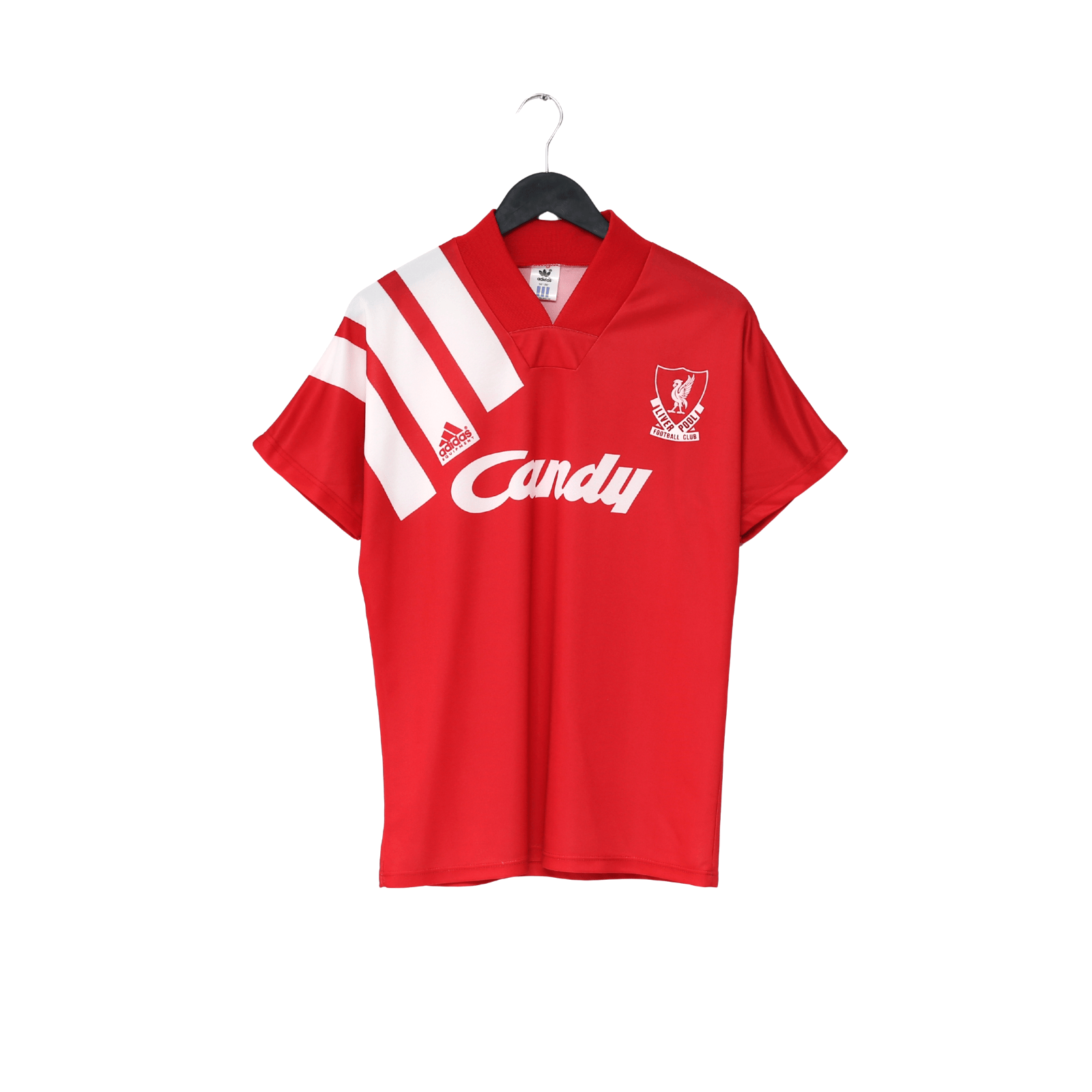 1991/92 LIVERPOOL Vintage adidas Home Football Shirt 34/36 (S) CANDY