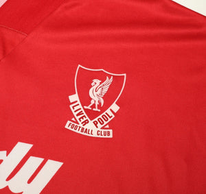 1991/92 LIVERPOOL Vintage adidas Home Football Shirt 34/36 (S) CANDY