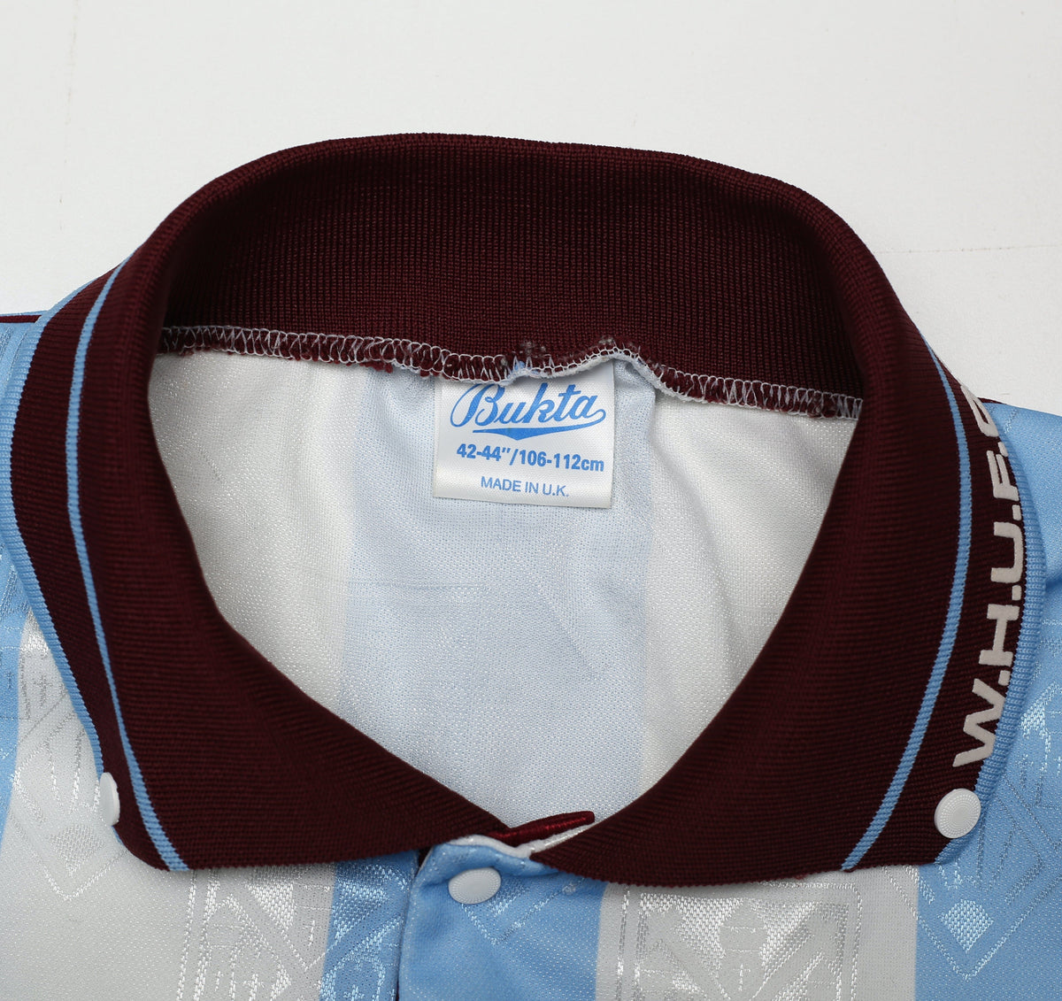 1991/92 WEST HAM UNITED Vintage Bukta Away Football Shirt (L) 42/44