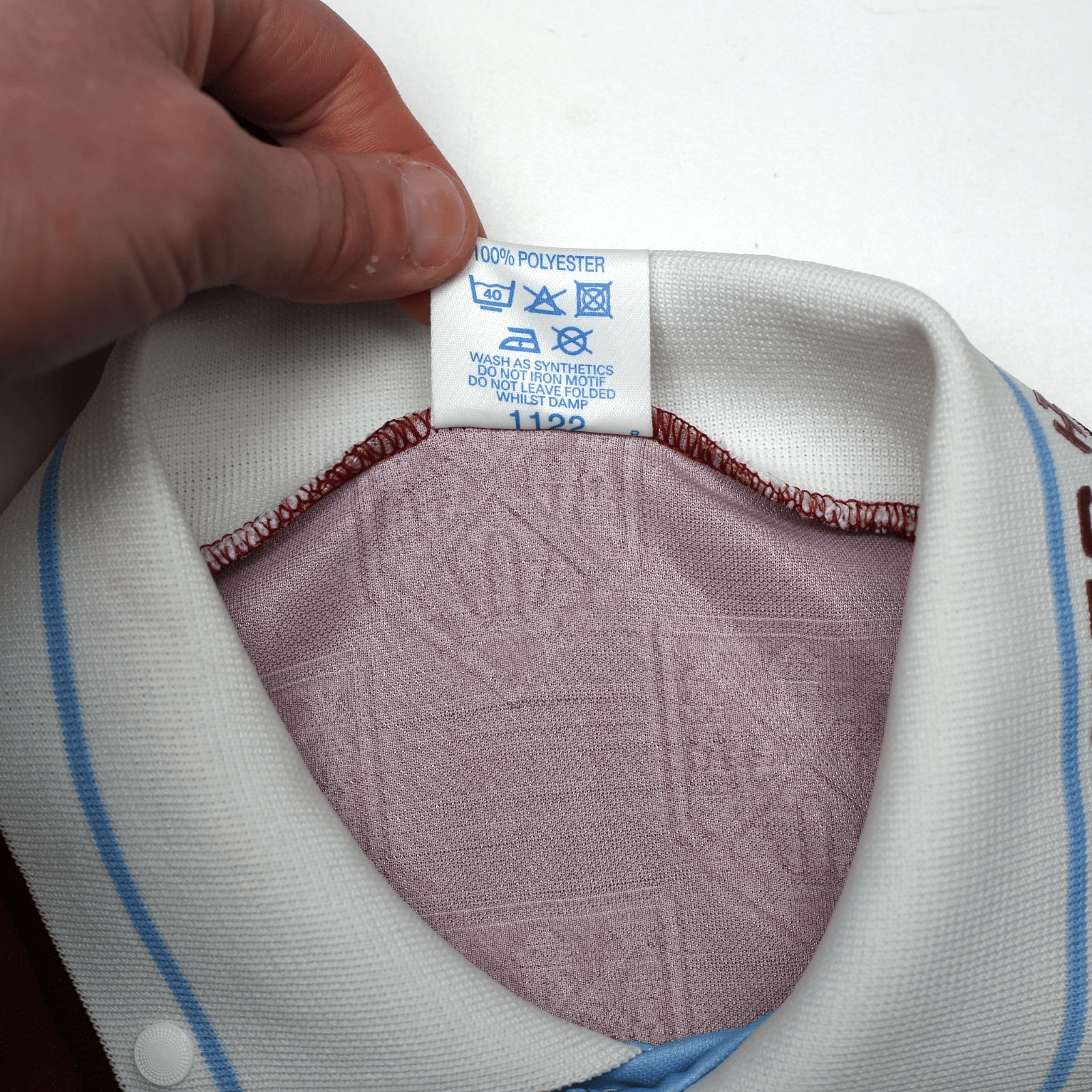 1991/92 WEST HAM UNITED Vintage Bukta Home Football Shirt (S) 34/36