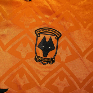 1991/92 Wolverhampton Wanderers Vintage Bukta Home Football Shirt 42 (L) Wolves