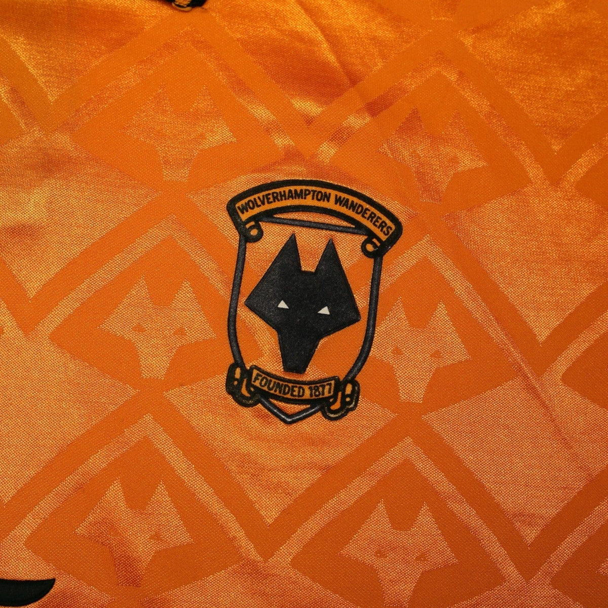 1991/92 Wolverhampton Wanderers Vintage Bukta Home Football Shirt 42 (L) Wolves