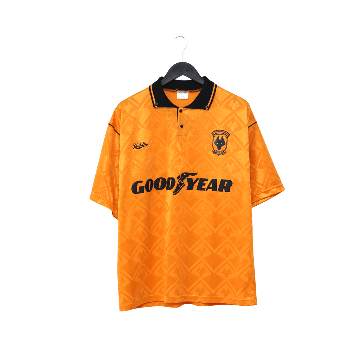1991/92 Wolverhampton Wanderers Vintage Bukta Home Football Shirt 42 (L) Wolves