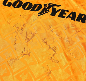 1991/92 WOLVERHAMPTON WANDERERS Vintage Bukta Home Football Shirt (M) SIGNED