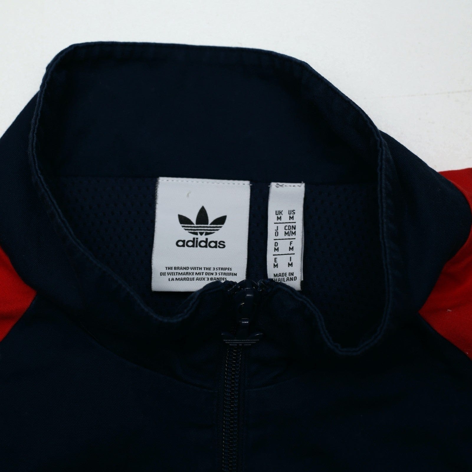 1991/93 Arsenal adidas Originals 1/4 Zip Football Track Top Jacket (M) Drill Top