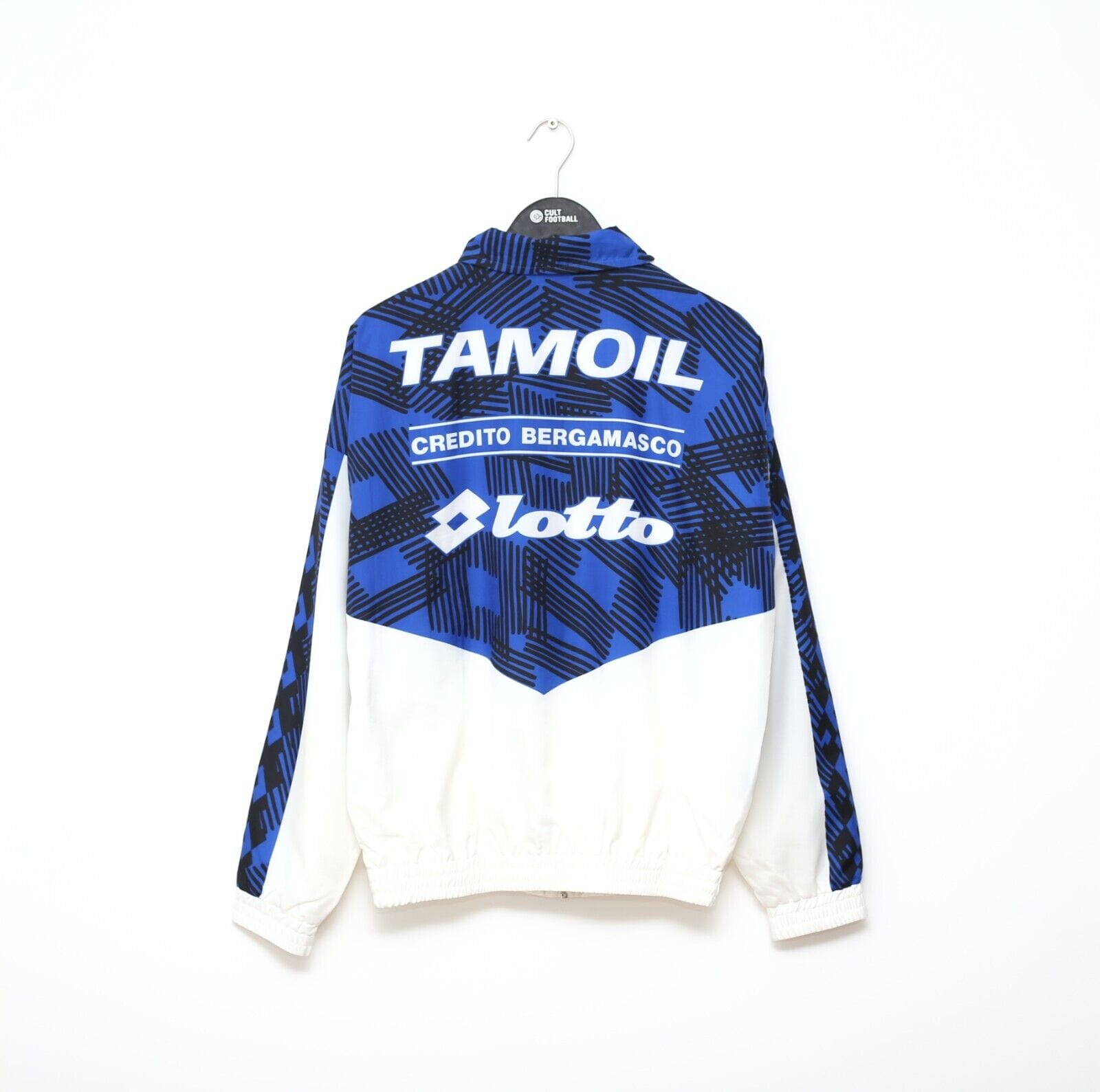 1991/93 ATALANTA Vintage Lotto Player Issue Shell Training Jacket (XL)