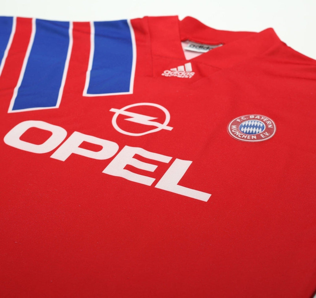 1991/93 BAYERN MUNICH Vintage adidas Home Football Shirt (L) 40/42