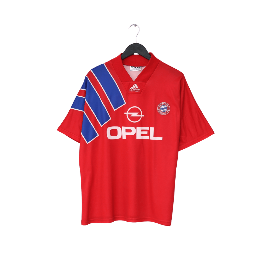 1991/93 BAYERN MUNICH Vintage adidas Home Football Shirt (L) 40/42