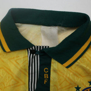 1991/93 Brazil Vintage Umbro Home Football Shirt (L)